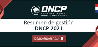 Resumen de gestión DNCP 2021