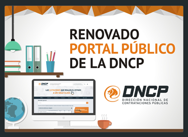 Imagen de la noticia: DNCP lanzó renovado portal público para acceder a las compras del Estado.