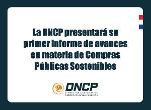 Imagen de la noticia: La DNCP presentará su primer informe de avances en materia de Compras Públicas Sostenibles 