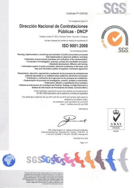 Imagen de la noticia: La DNCP mantiene certificación ISO por sexto año