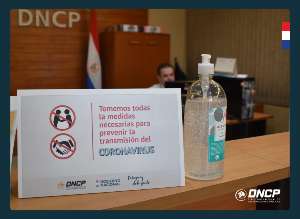 Imagen de la noticia: La DNCP comenzó su protocolo interno de prevención ante el Coronavirus