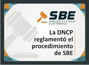 Imagen de la noticia: La DNCP reglamentó el procedimiento de Subasta a la Baja Electrónica